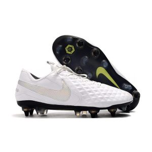 Nike Tiempo Legend VIII Elite SG PRO AC Bílý Šedá